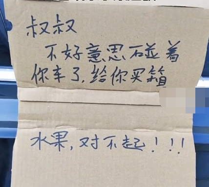21岁男子撞车后向27岁“叔叔”道歉 （是怎么回事）