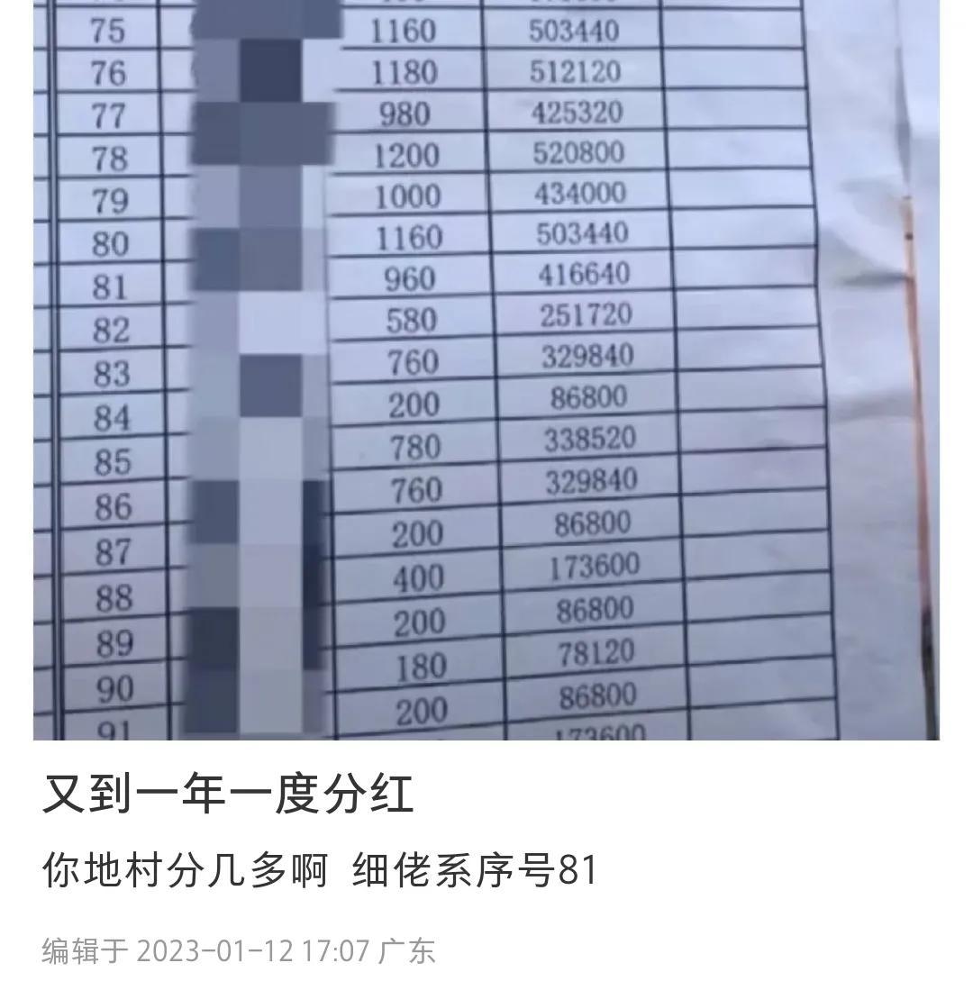 猎德村一人分了多少钱（广州城中村分红有多少呢）