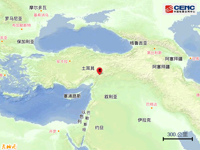 一天2次!土耳其再发7.8级地震 （震中周边5年来发生多次地震）