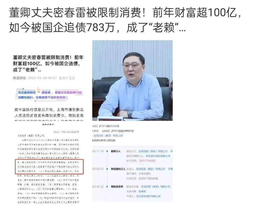 密春雷个人资料简介（董卿老公密春雷怎么了）