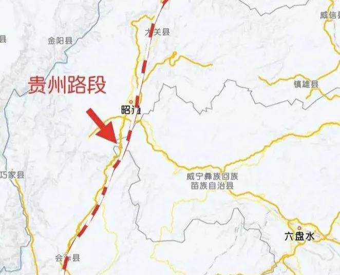 渝昆高铁最新线路图（渝昆高铁线路有什么争议呢）