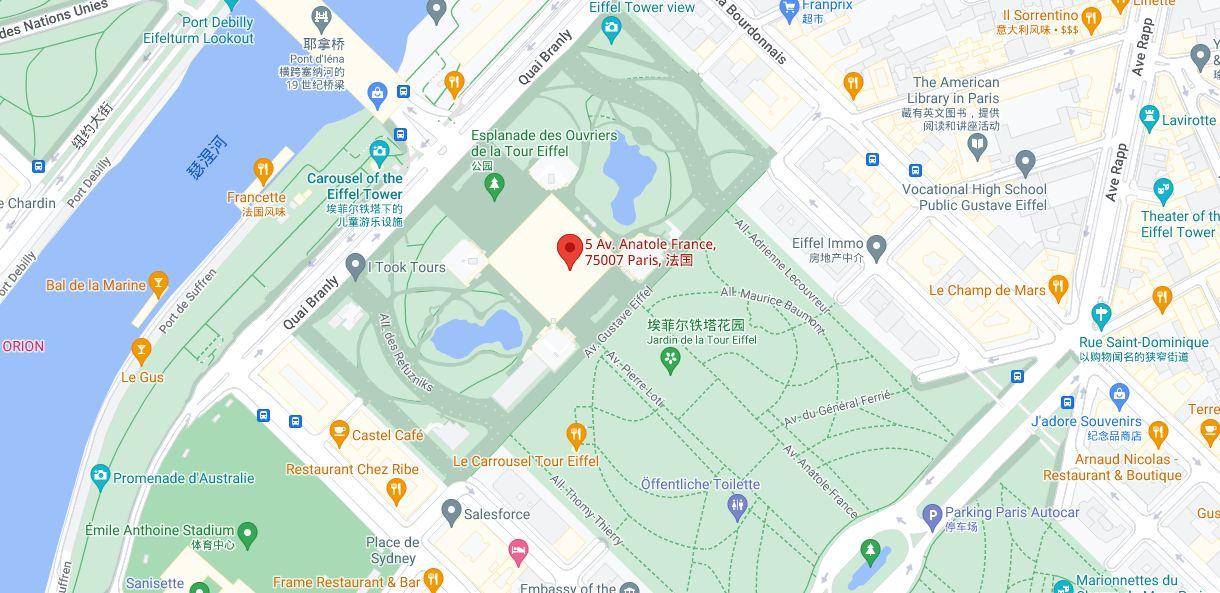 巴黎埃菲尔铁塔在哪里（法国巴黎埃菲尔铁塔简介）