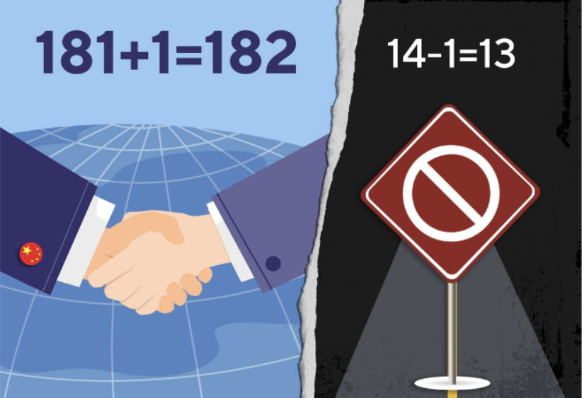 华春莹发推:182vs13（这是全球民心所向，也是历史大势所趋）