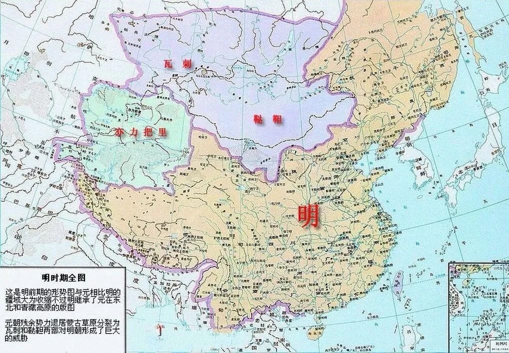 中国汉朝地图全图高清版（我国10个朝代的版图）